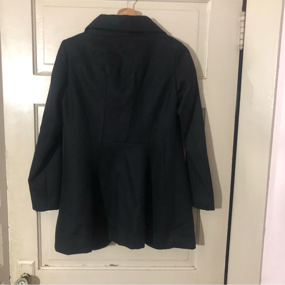 JULIETA Suarez Wool Black Blazer Jacket, Size S, Colombian contemporary designer - Picture 2 of 7